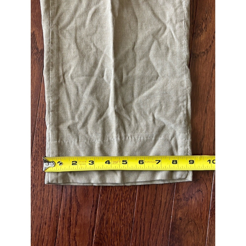 Bills Khakis Made in USA Beige Corduroy M2 Flat Front Pants 36x32.5 - Picture 7 of 8